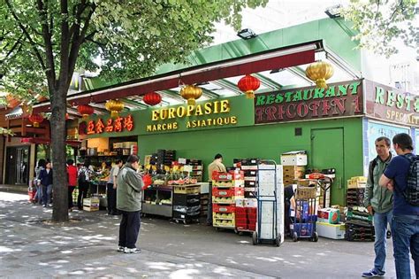 what areas of paris is considered china town